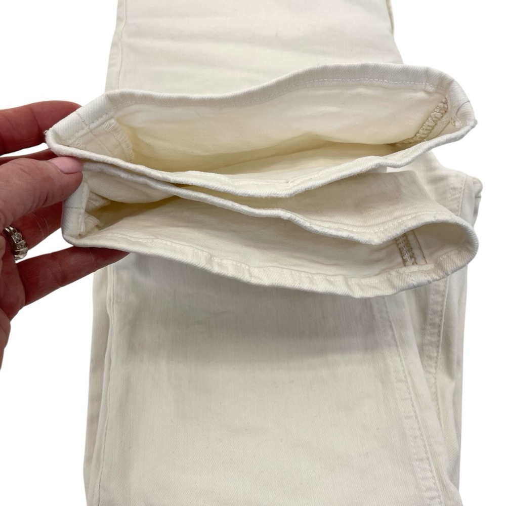 MOTHER The Tripper Ankle Jeans 30 “Cream Puffs” - Picture 7 of 16